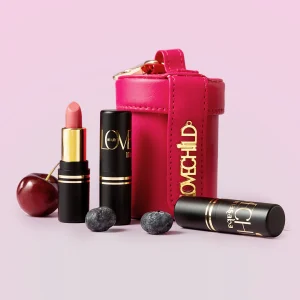 Statement matte lipsticks combined with simple accessories for a sleek impact